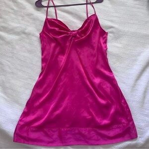 Victoria's Secret Pink Satin Chemise